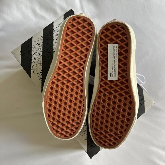 Vans OG Old Skool Lux Pig Suede Grey Dawn Sneakers VN0A4P3XUNY - Size 4.5/6 - Picture 9 of 10